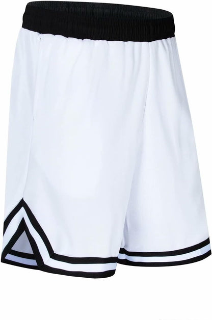 3 Pack Basketball Shorts for Men with Zipper Pockets,Active Athletic Shorts