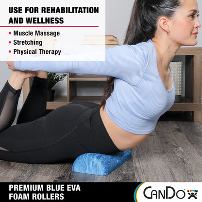 Cando Heavy Duty EVA Half Foam Roller