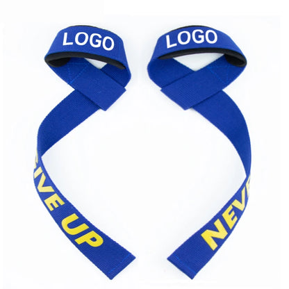 Weight Lifting Wrist Straps for Bodybuilding Powerlifting Strength Training Deadlifts Lifting Straps Padded Neoprene Gym Straps