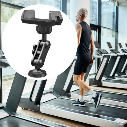 Gym Magnetic Phone Holder Compact 360 Adjustable for Kitchen Office Workshop Portable Gym Magnetic Phone Holder 360 Rotatable