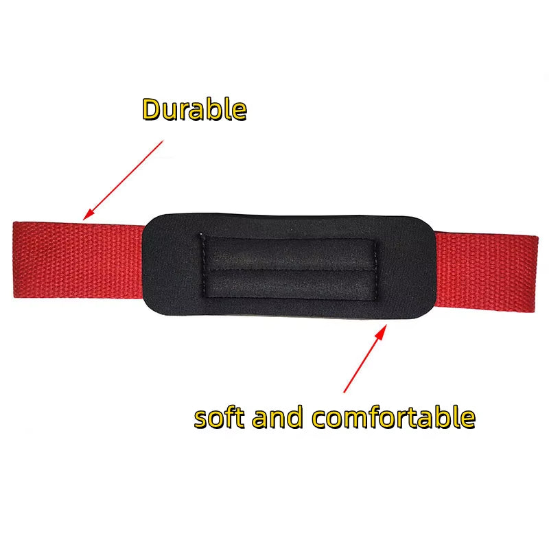 Gym Lifting Straps Barbell Deadlift Booster Belt Fitness Anti-Slip Hand Wraps Wrist Straps Fitness Training Auxiliary Belt