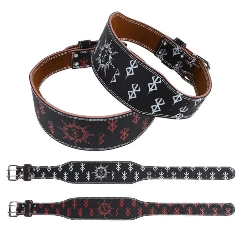 Gym Weight Lifting Belt Leather Fitness Belt with Waist Padding for Men Women Weightlifting Belt for Powerlifting Deadlift Squat