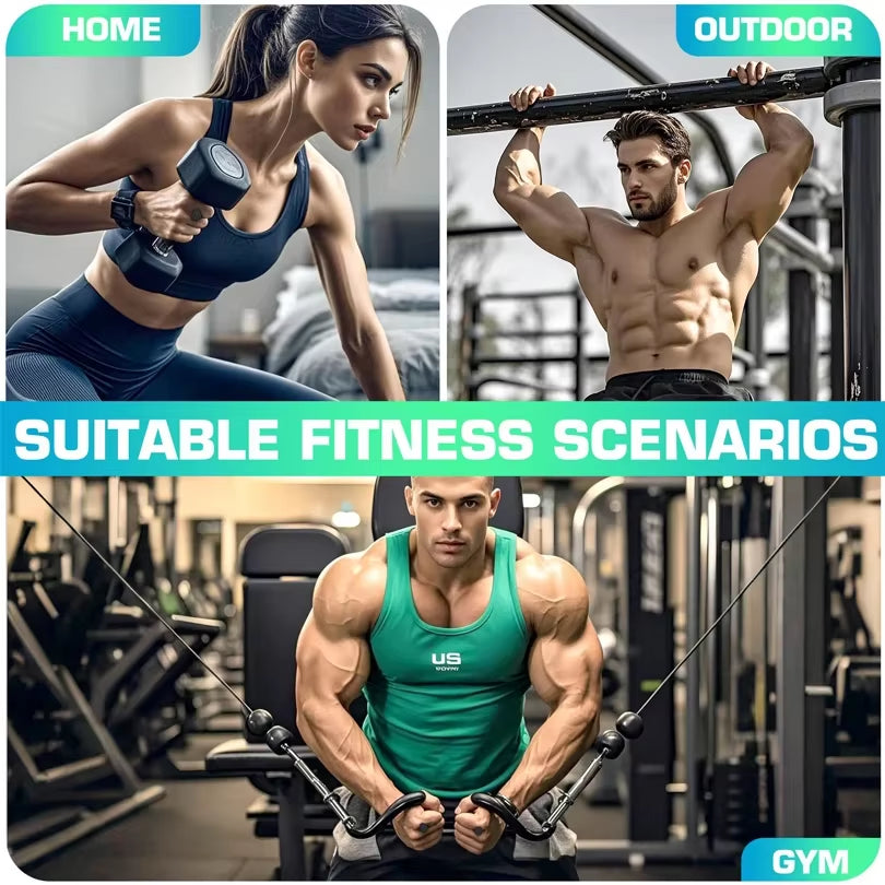 Gym Hand Grip Strength Trainer Gym Pull Grip Cross Training Palm Grip Handle Finger Trainer Dropshipping Gymnastics Fitness