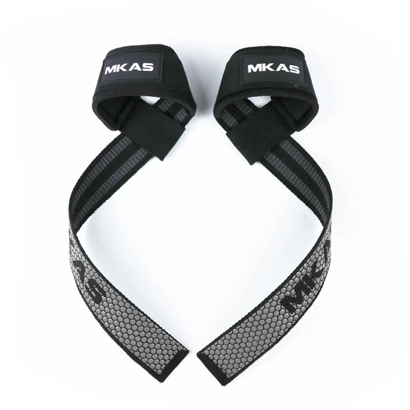 Weight Lifting Wrist Straps for Bodybuilding Powerlifting Strength Training Deadlifts Lifting Straps Padded Neoprene Gym Straps