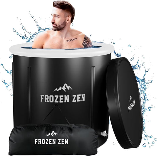 Ice Bath Tub for Athletes with Lid, XL 105 Gallons