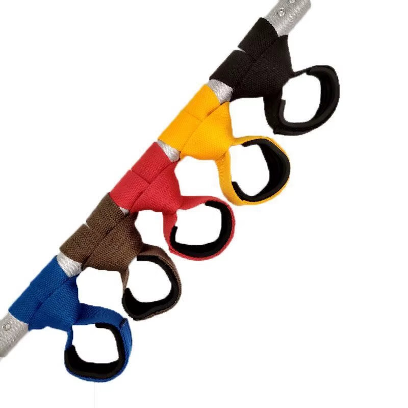 Gym Lifting Straps Barbell Deadlift Booster Belt Fitness Anti-Slip Hand Wraps Wrist Straps Fitness Training Auxiliary Belt