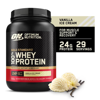 Optimum Nutrition Gold Standard 100% Whey - Vanilla (24oz)
