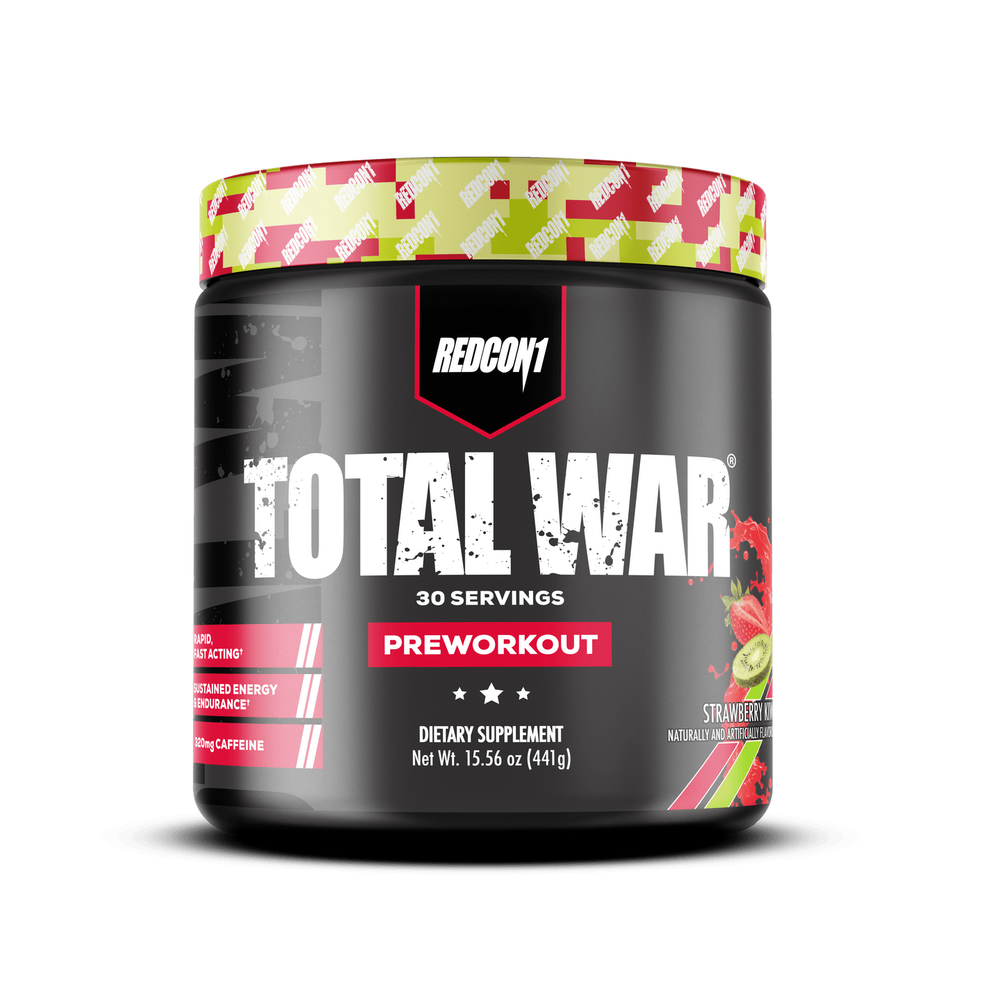 TOTAL WAR PRE-WORKOUT- Strawberry Kiwi