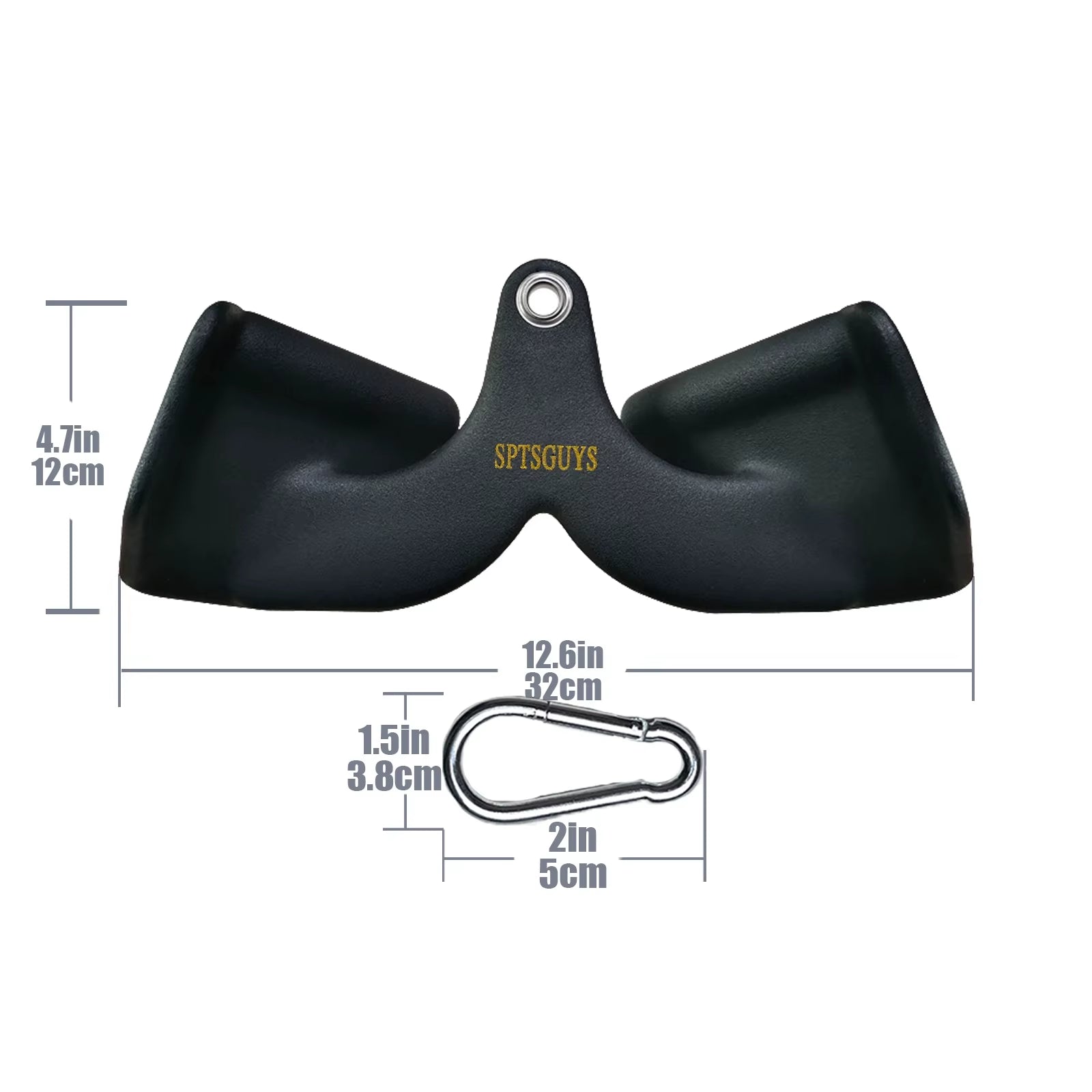 Home Gym Fitness Lat Pull down Bar LAT Pulldown Attachments for Cable Pulley System Machine Back Tricep Bar Strength Training