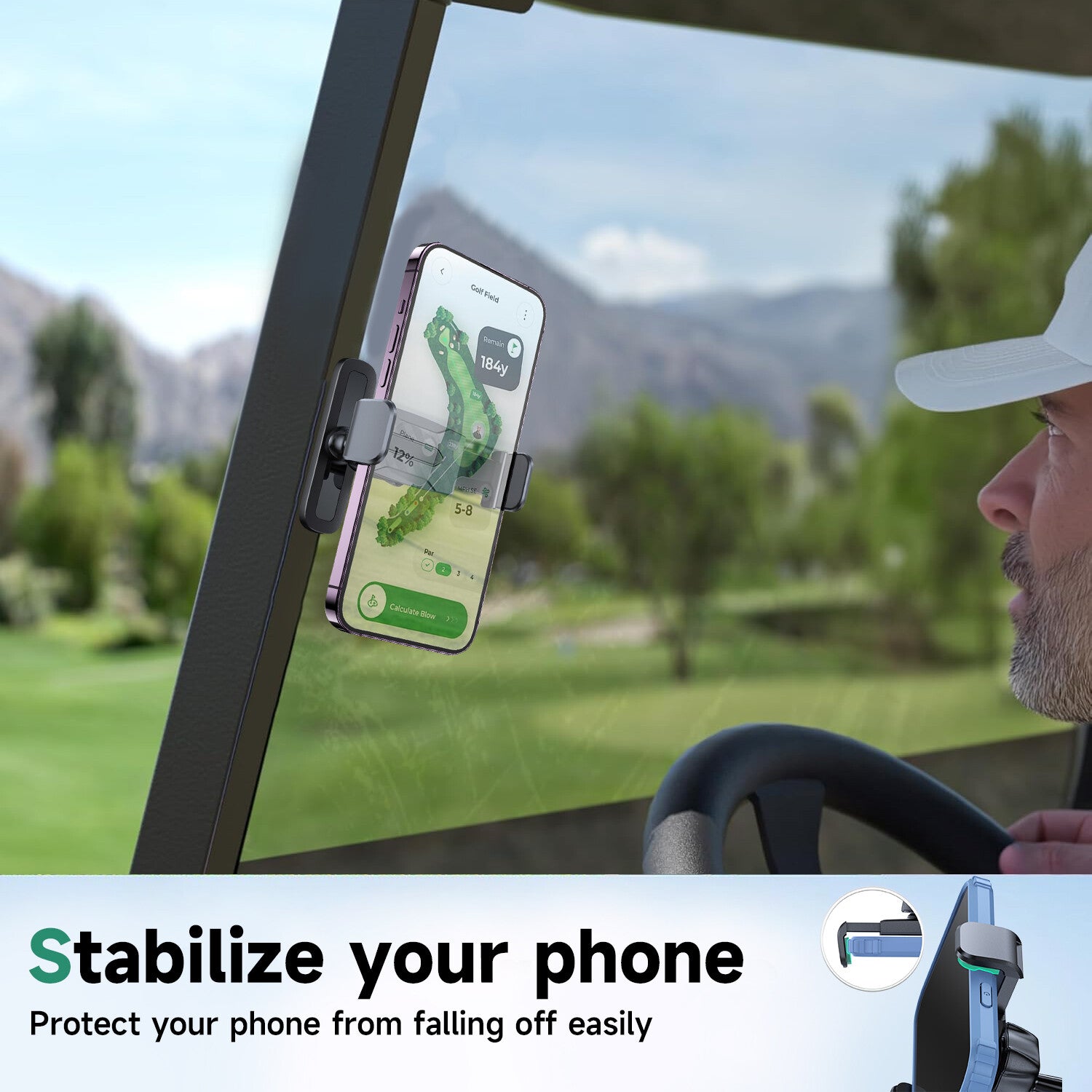 Magnetic 360° Rotatable Phone Holder Gym Metal Magnetic Adjustable Phone Holder