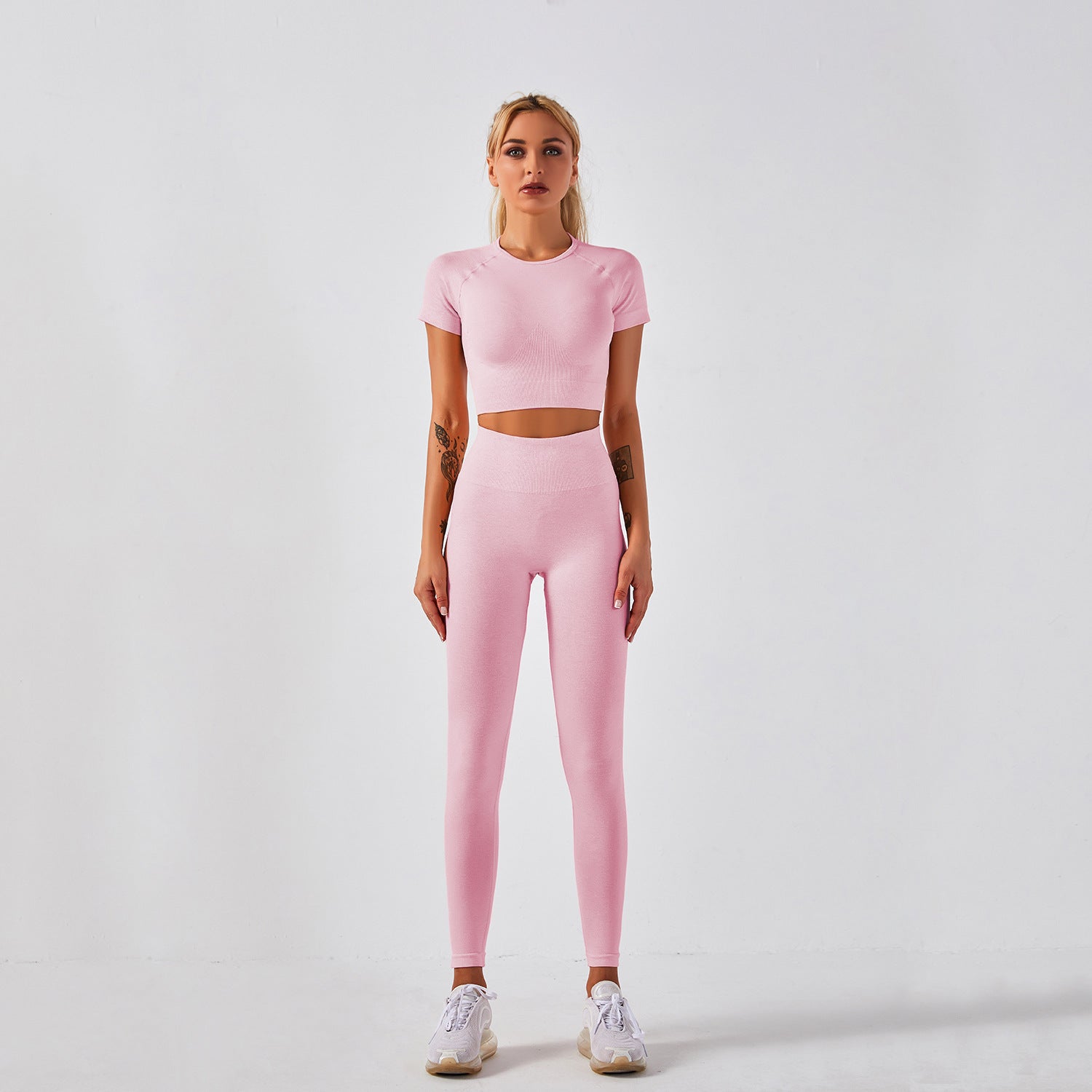 Women Fitness Active Gym Seamless Botee Yoga Set