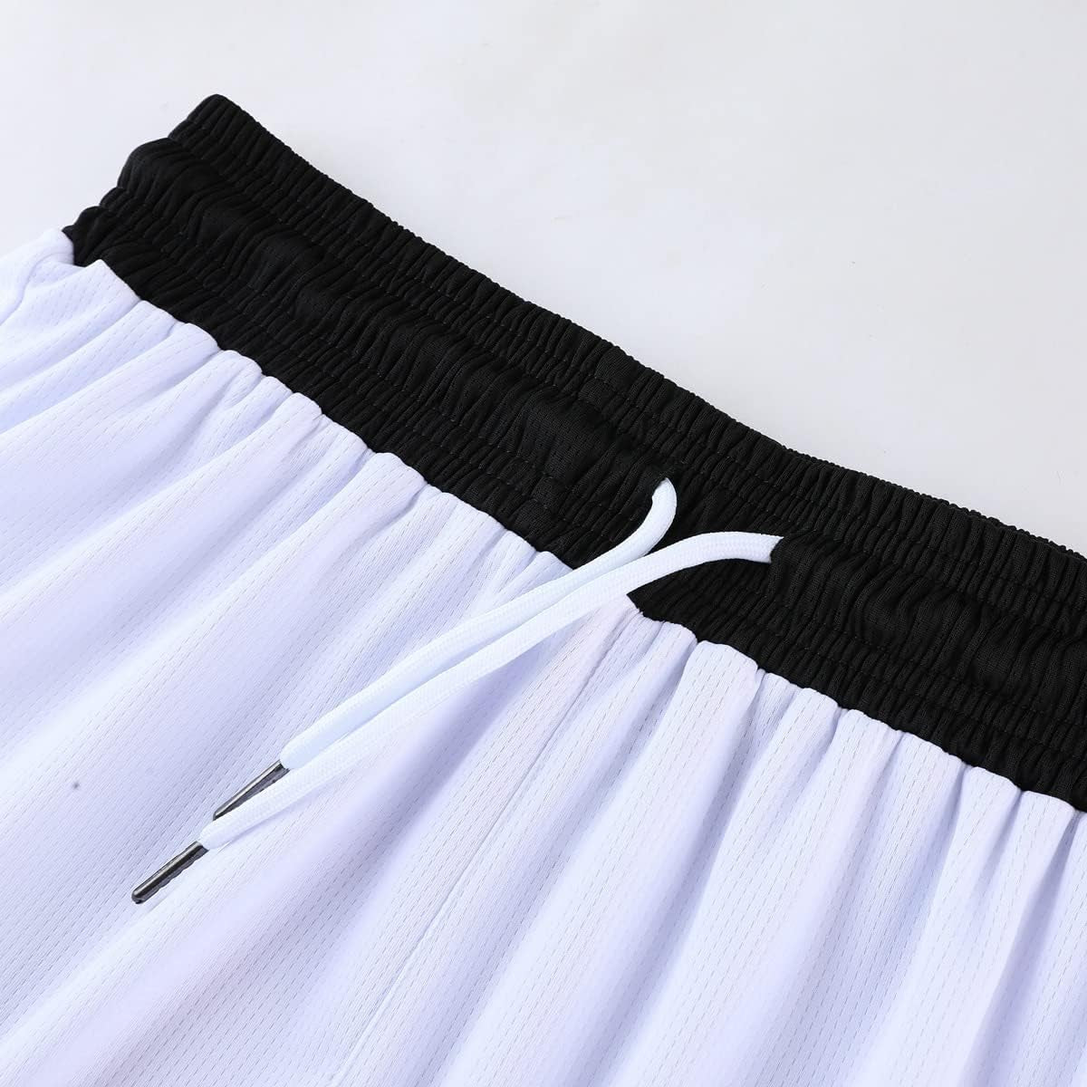 3 Pack Basketball Shorts for Men with Zipper Pockets,Active Athletic Shorts